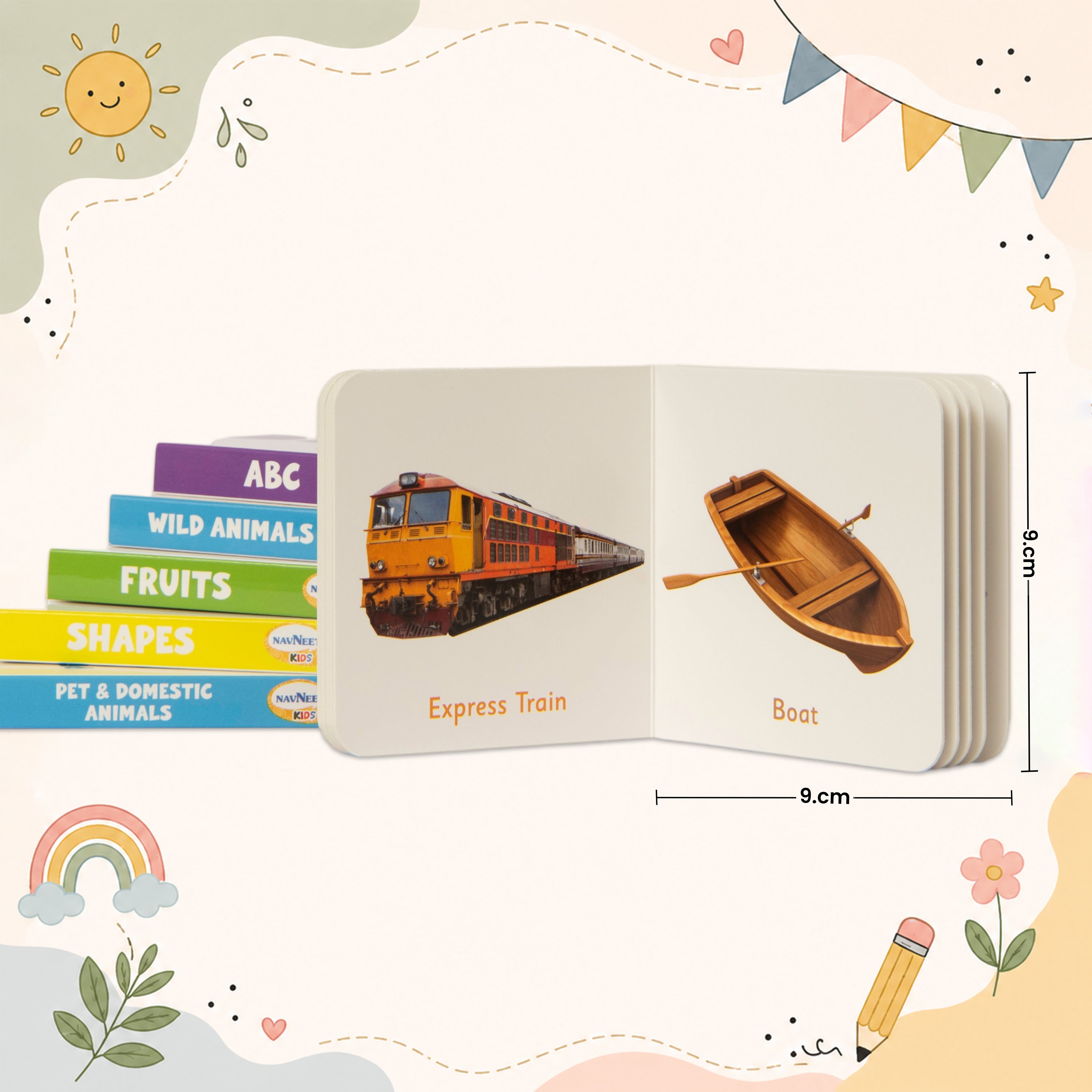 Navneet My First Big Library-Box Set of 20 Board Books