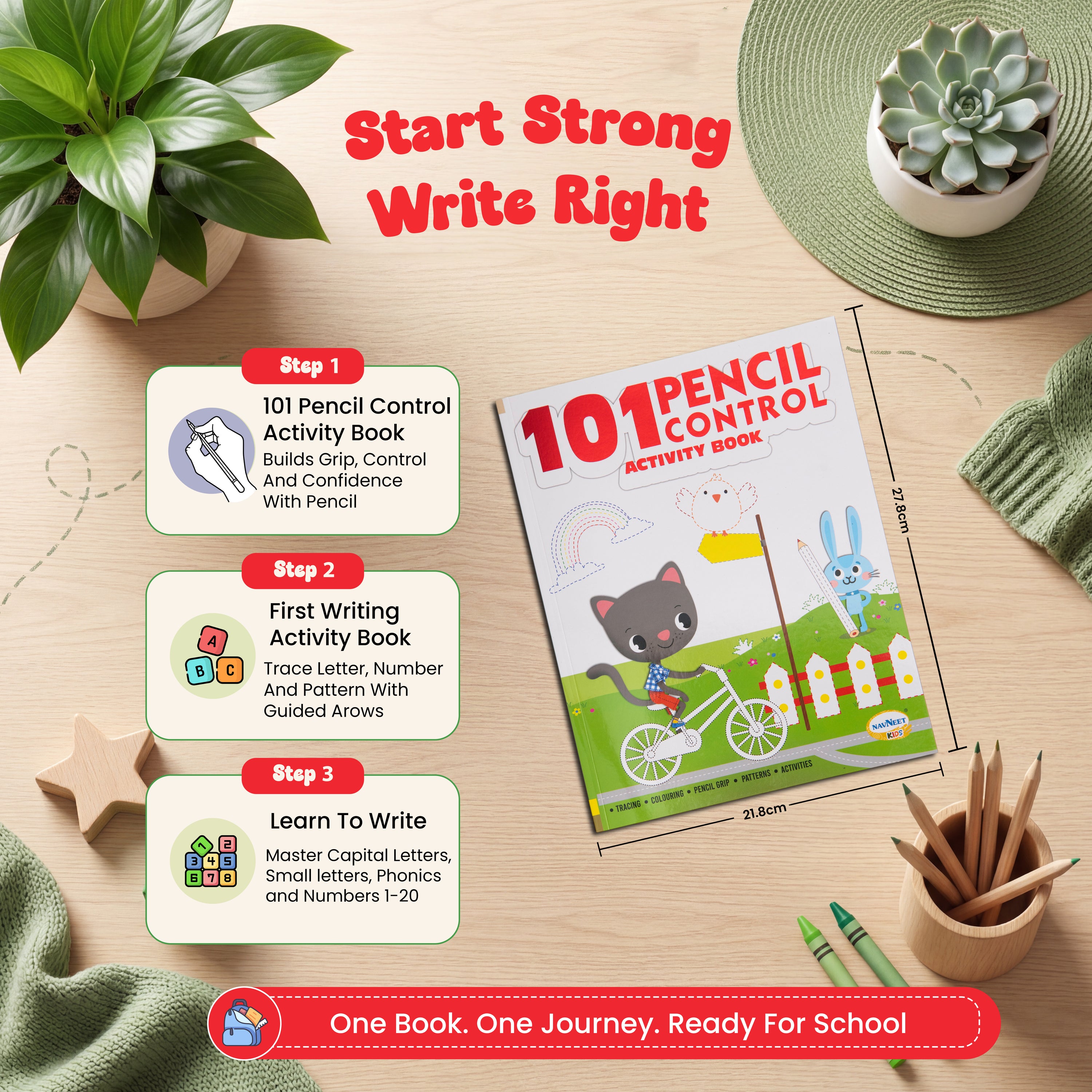 101 Pencil Control Activity Book