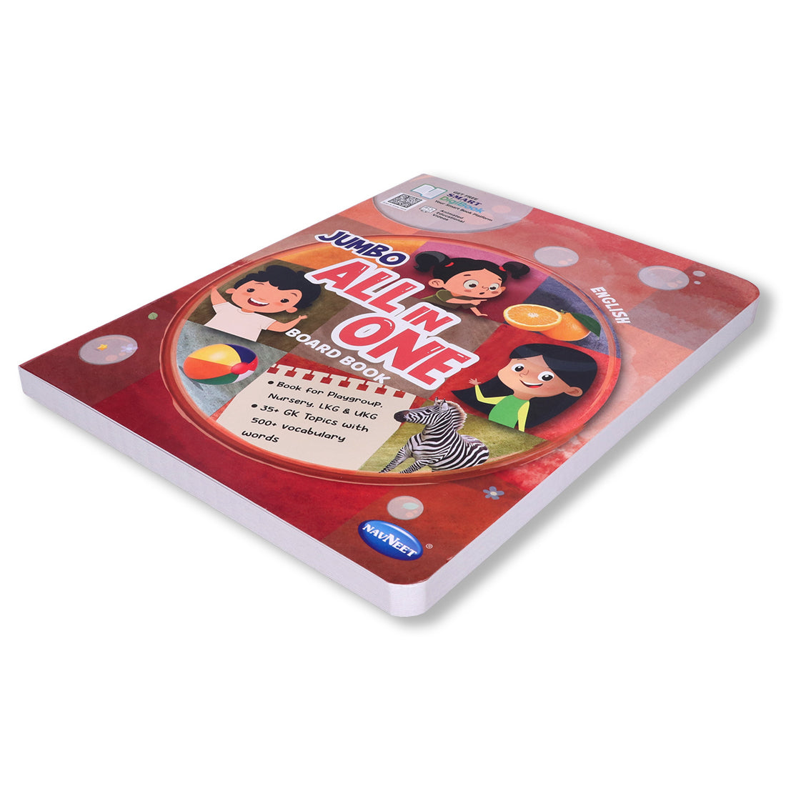 Navneet All In One Board Book (Eng.) - First Early Learning book for Kindergarten - Picture Board book for toddlers and babies - eBook - Animated interactive book - Audio Book
