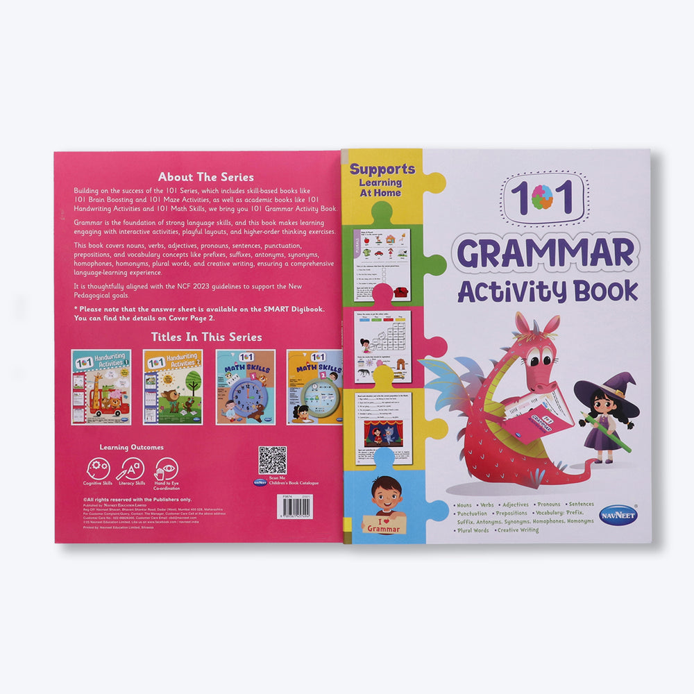 Navneet 101 Grammar Activity Book build language with Fun!