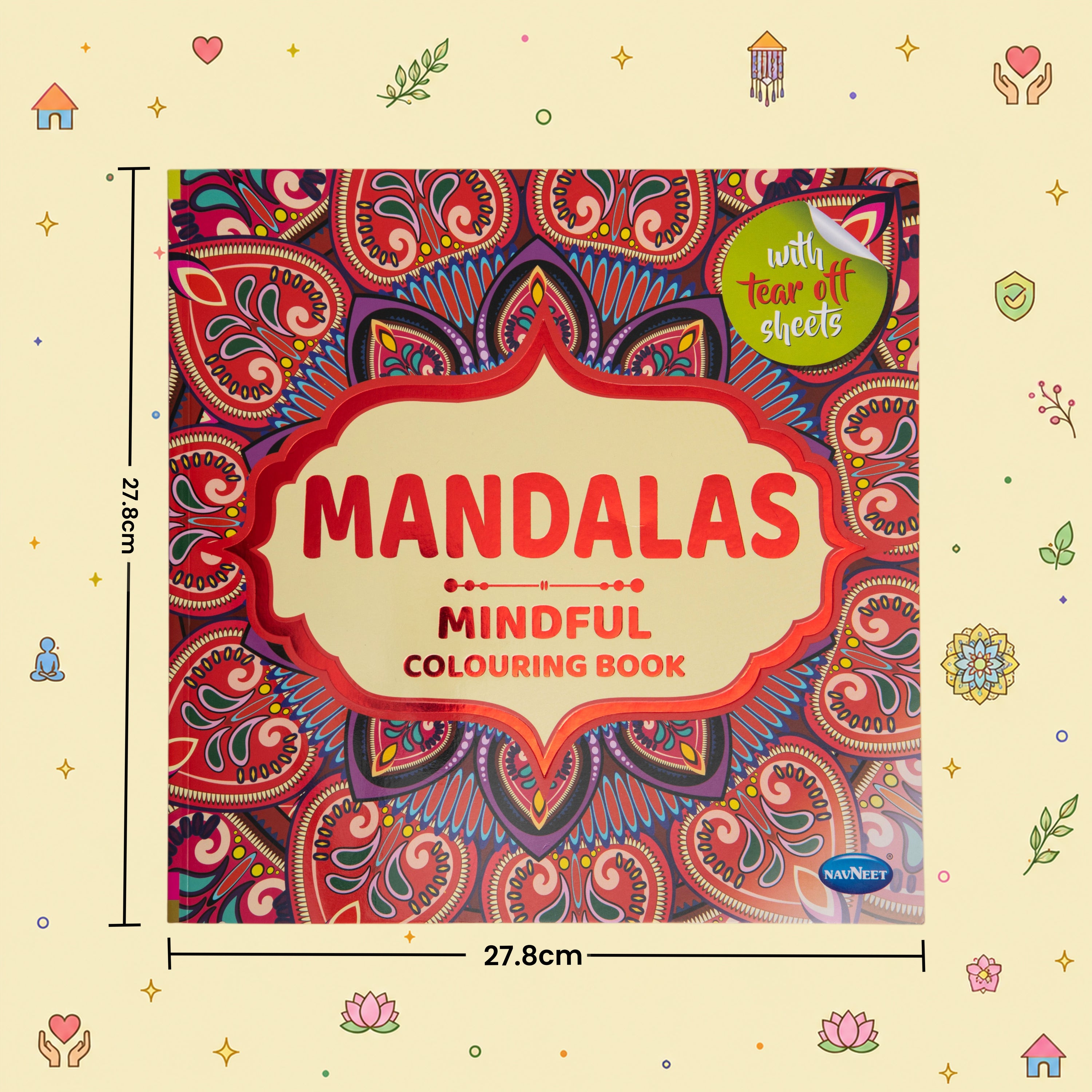 Mandalas-Mindful Colouring Book
