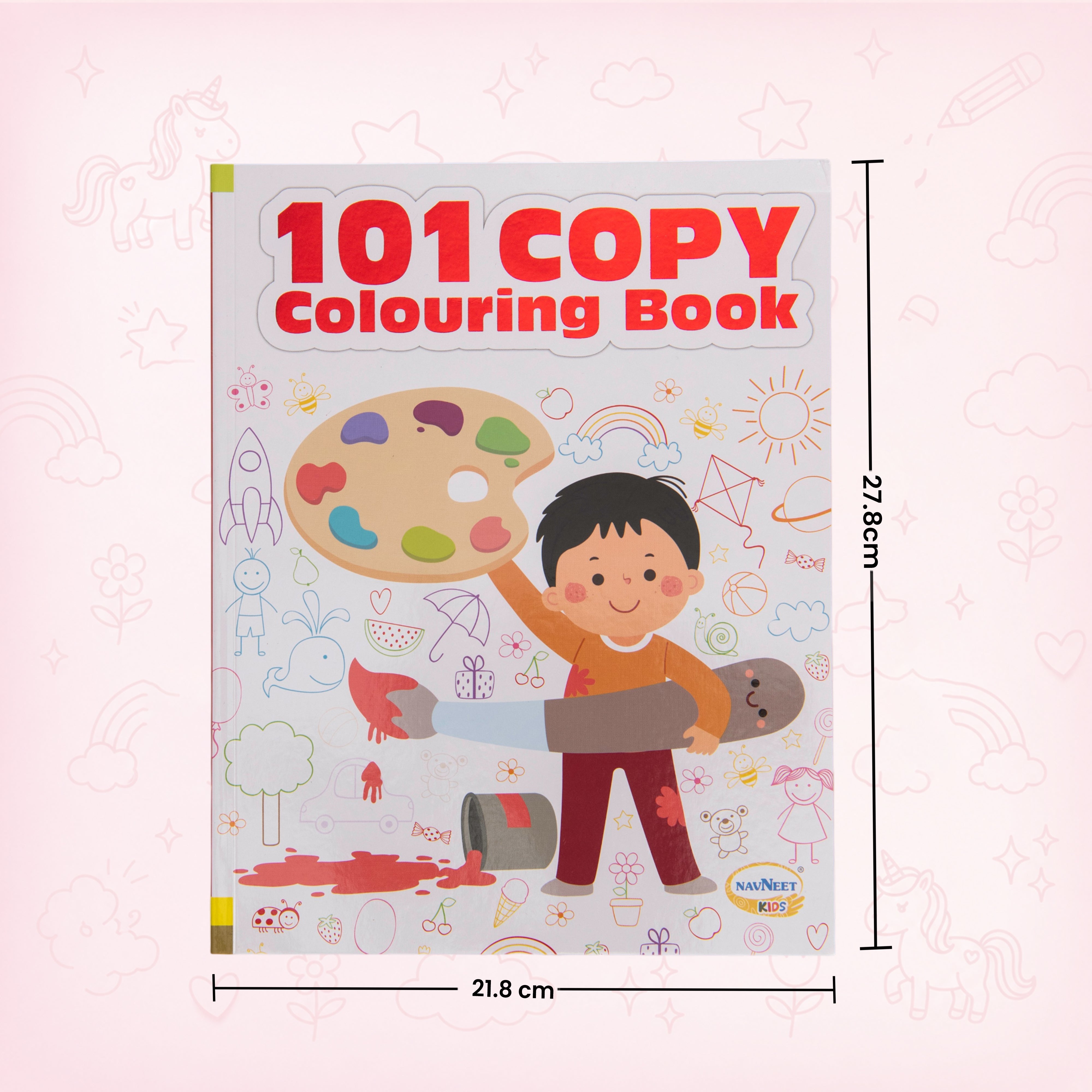 101 Copy Colouring Book