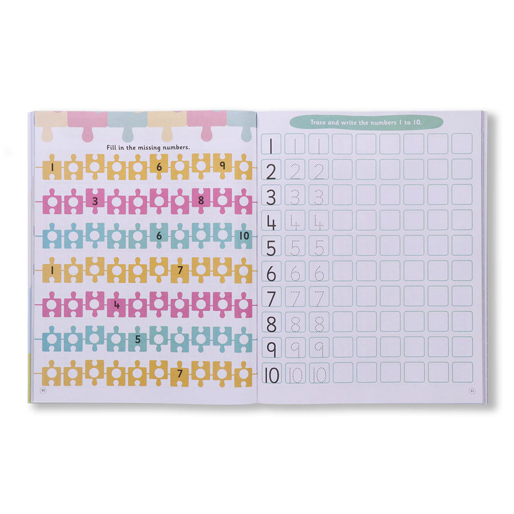 Navneet 101 Maths Skills Book 1-number counting, recognition, comparison, and ordering