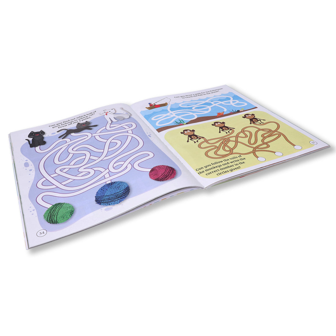 Navneet 101 Maze Activities: Puzzles For Beginners, Highlights Pictures, Wordplay, Mazes Activity Children Book| Gujarat Board