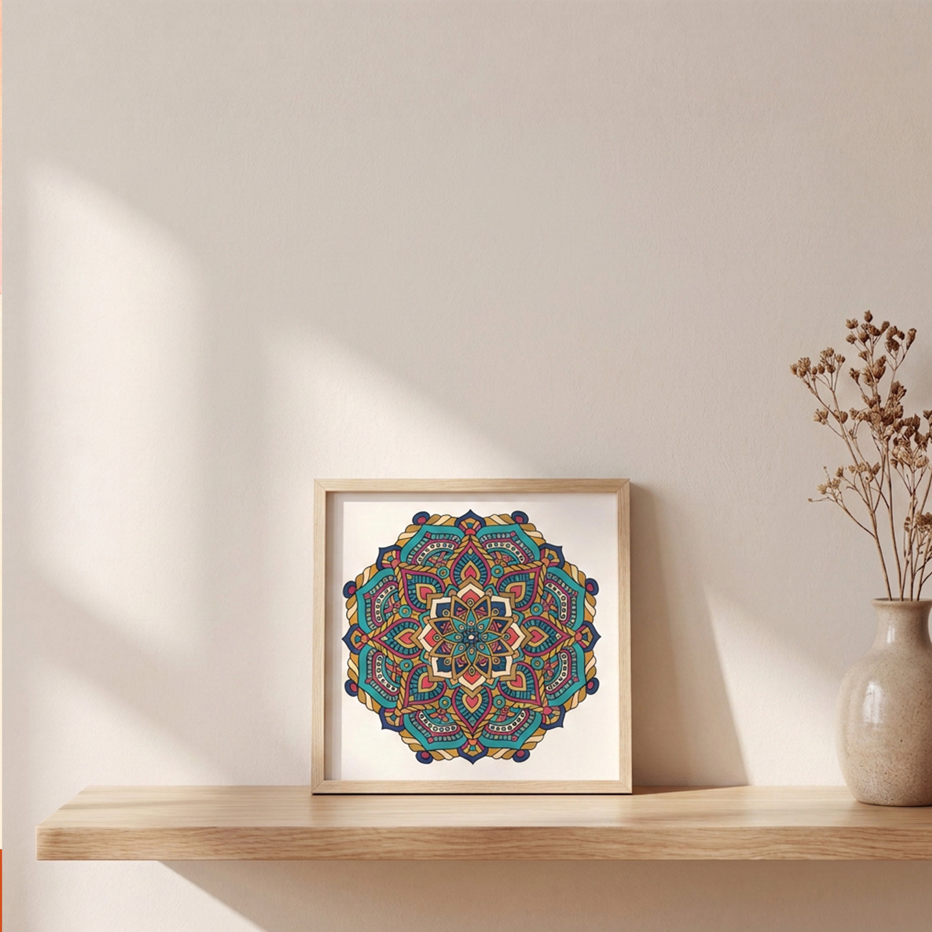 Mandalas-Mindful Colouring Book