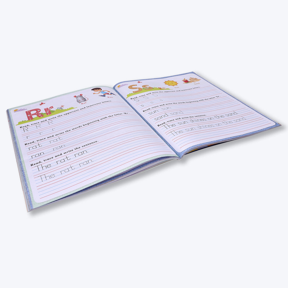 Navneet 101 Handwriting Activities Book-Handwriting practice journal for kids from 3 to 5 years practice alphabet and words (Pack Of 1)