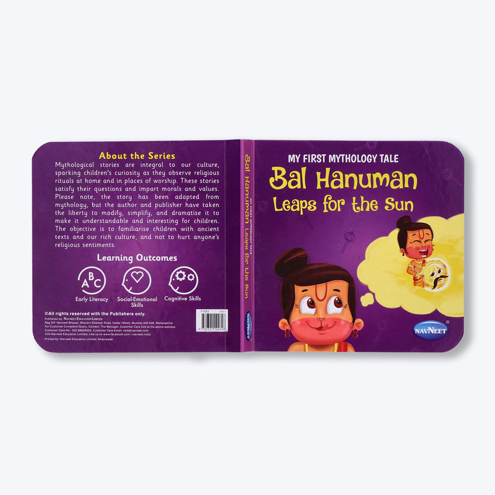 Navneet My First Mythology Tale Bal Hanuman leaps for the sun Children Classics Vocabulary Words- With Colourful Illustrations- Best collection of short stories