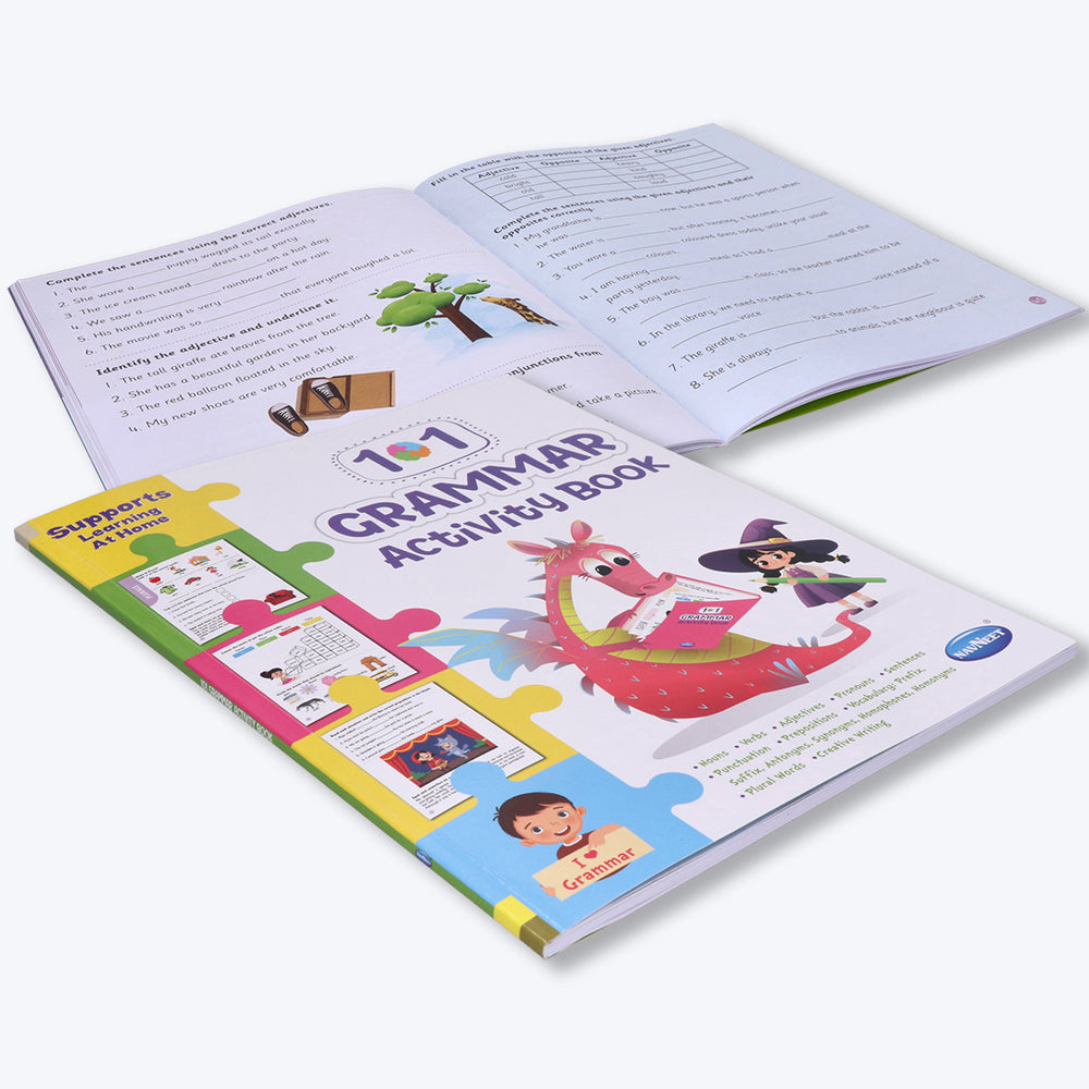 Navneet 101 Grammar Activity Book build language with Fun!