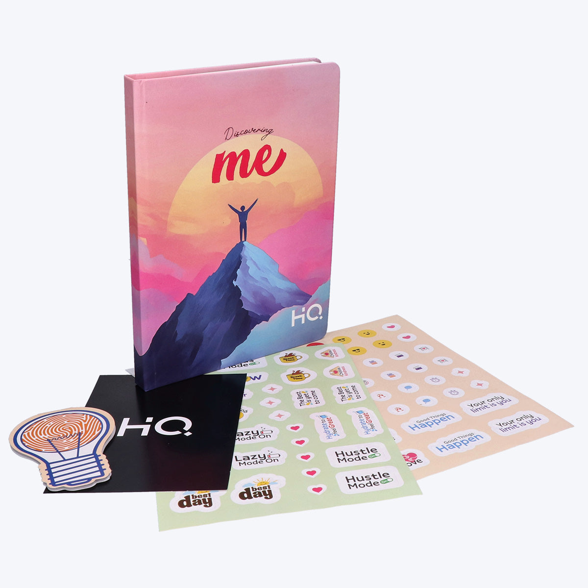 Discovering Me Journal |Case Bound Note Book| Single Line 192 Pages |A5 Size 14.8 cm x 21 cm| For Students by Navneet