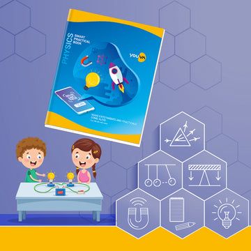Youva Physics Practical Book | 1 Ruled / 1 Plain Pages
