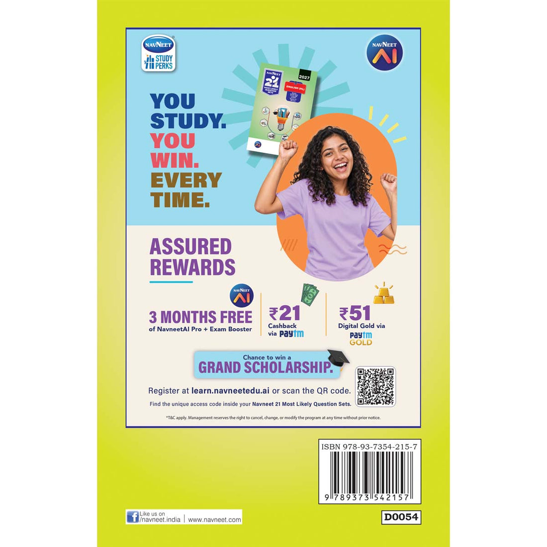 Navneet 21 Most Likely Question Sets - History & Political Science | Standard 10 | SSC | English Medium | Maharashtra State Board | 2027 | Pack of 1