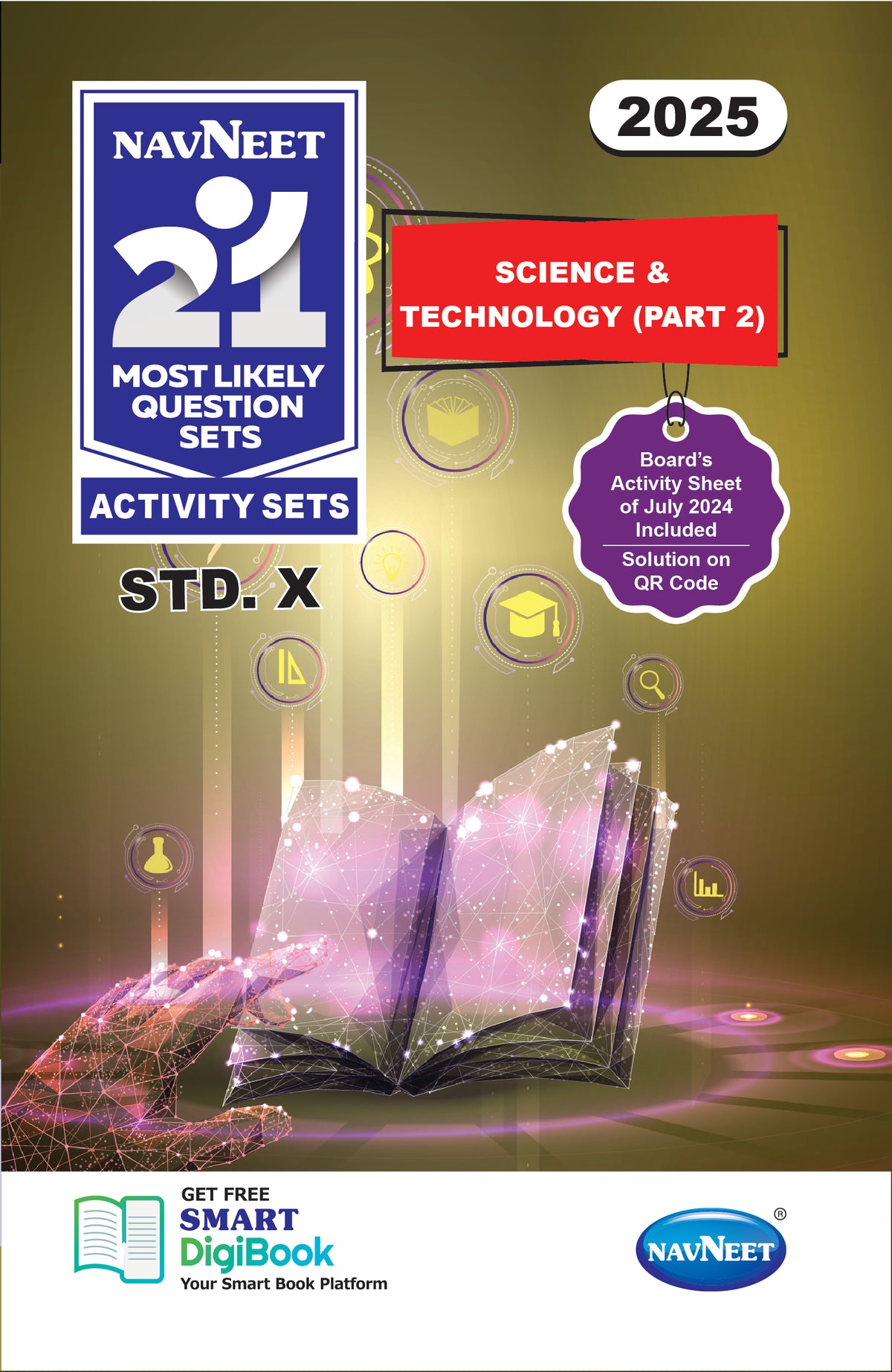 Navneet 21 Most Likely Question Sets - SCI.& TECH | Standard 10 | SSC | English Medium | Maharashtra State Board | Pack Of 1