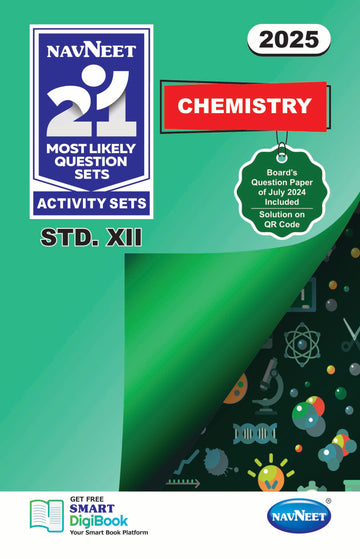 Navneet 21 Most Likely Question Sets - CHEMISTRY | Standard 12 | HSC | English Medium | Maharashtra State Board  Pack Of 1
