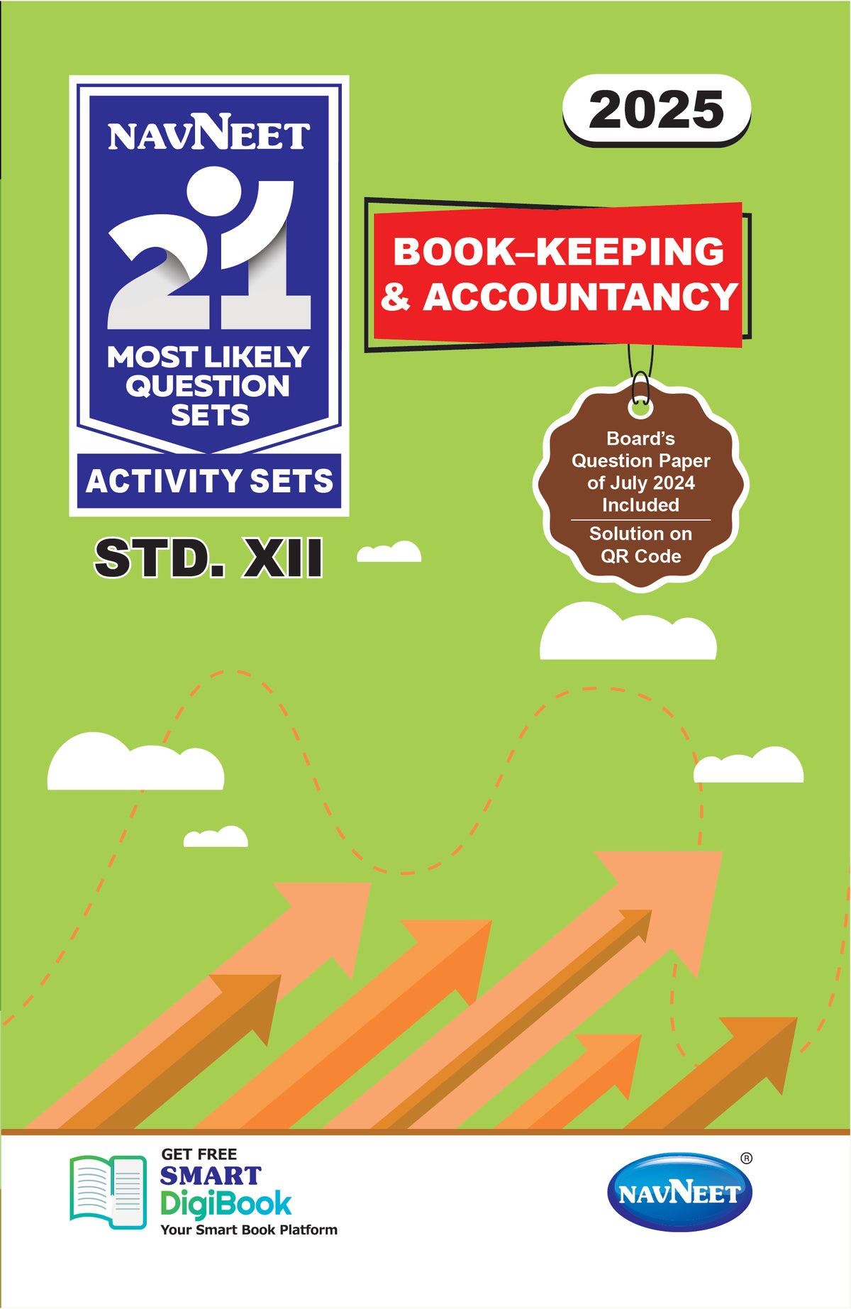 Navneet 21 Most Likely Question Sets - BOOK-KEEPING | Standard 12 | HSC | English Medium | Maharashtra State Board | Pack Of 1