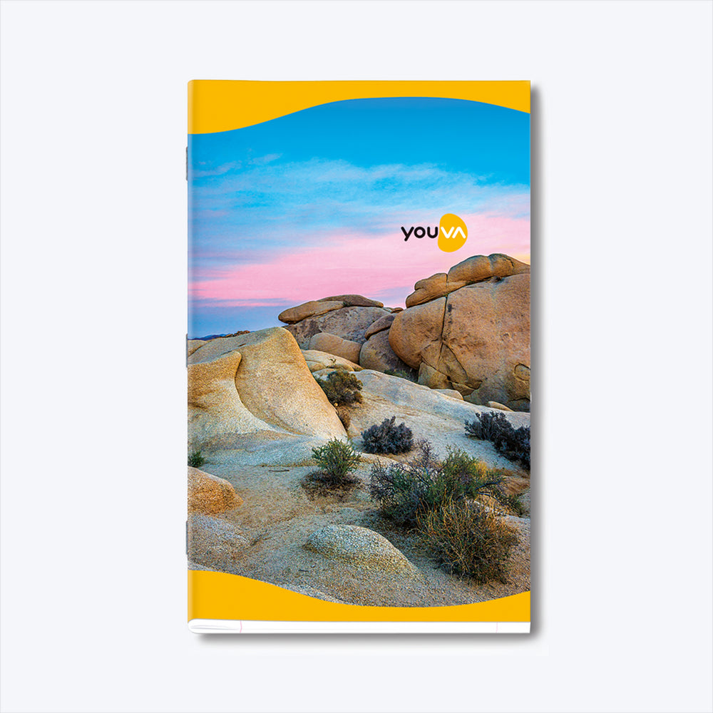 Navneet Youva | Soft Bound Long Book / Soft cover Notebook for Students | Regular Size 17 cm x 27 cm | Single Line