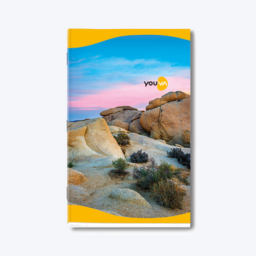 Navneet Youva | Soft Bound Long Book / Soft cover Notebook for Students | Regular Size 17 cm x 27 cm | Single Line