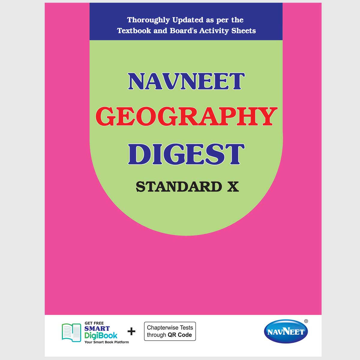 Geography Digest Std 10 English Medium book cover