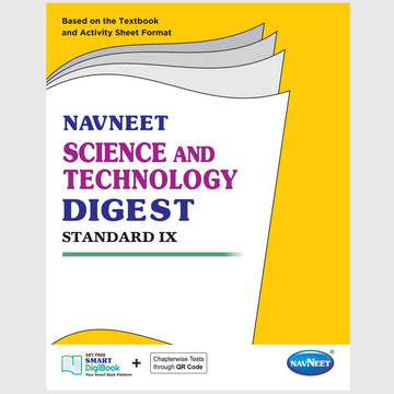 Navneet Science Technology Digest Std 9 English Medium book cover