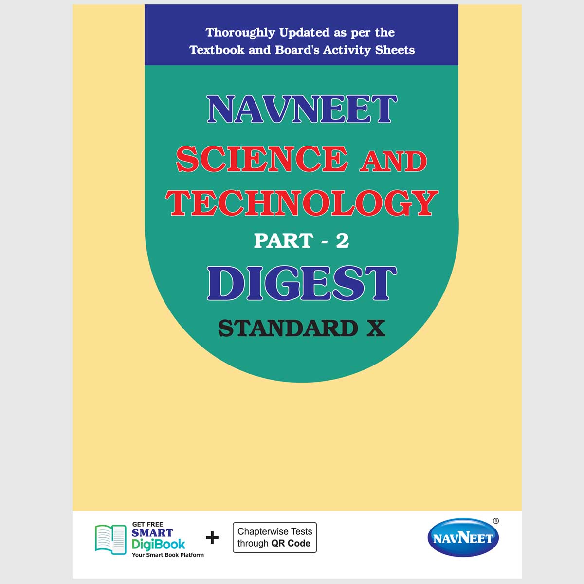 Science Tech Digest Part 2 Std 10 English Medium book cover