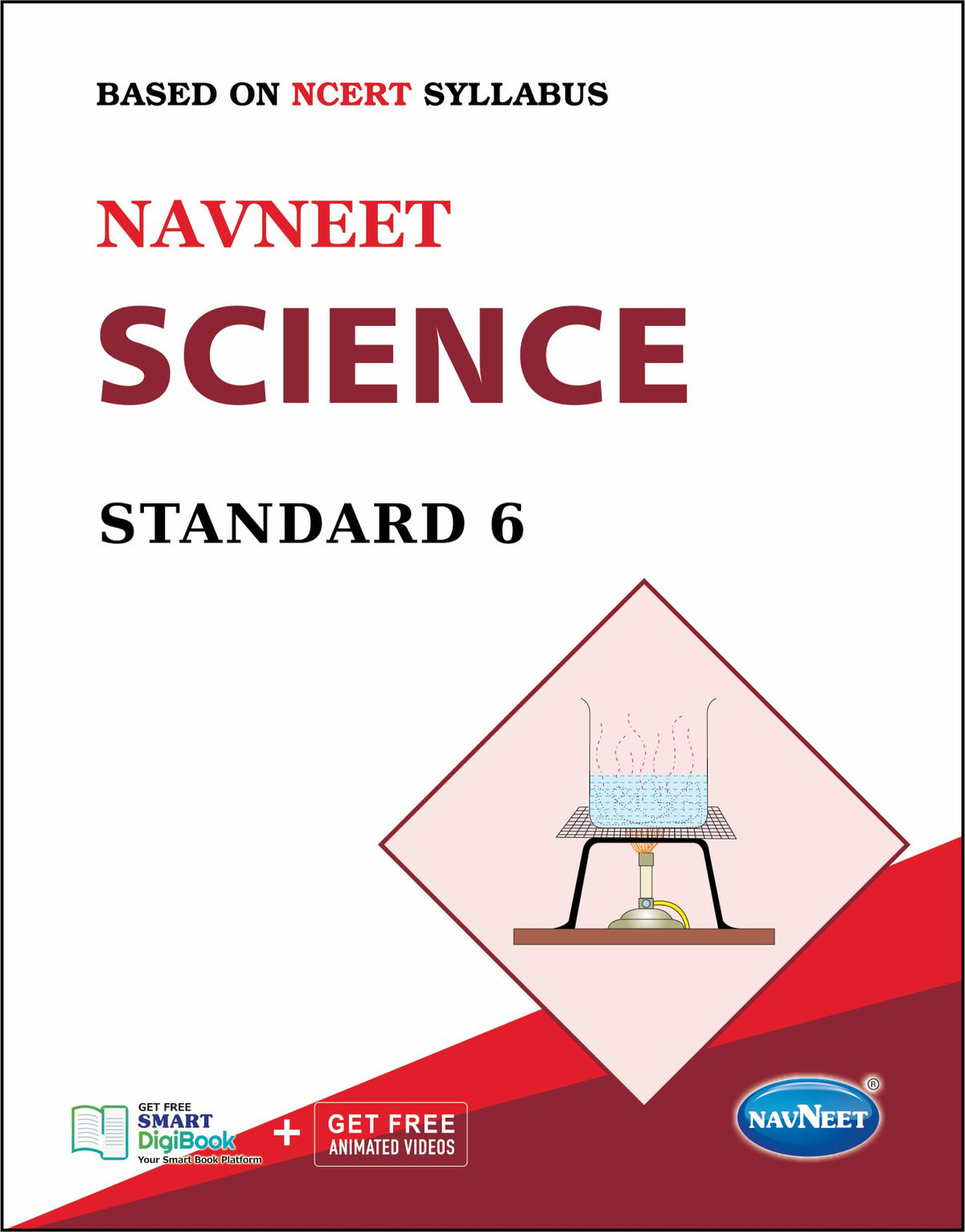 Navneet Science |  STD 6 | Physical Book + Digital Book Pack Of 1