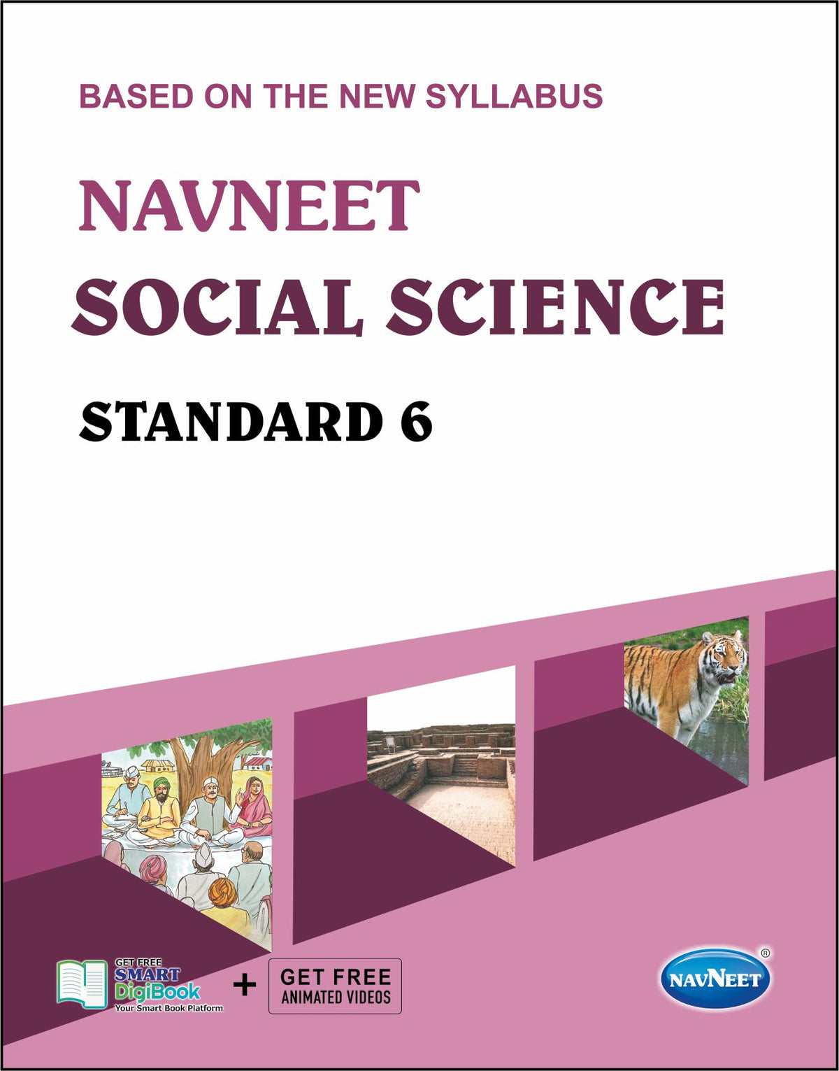 Navneet Social Science |  STD 6 | Physical Book + Digital Book Pack Of 1