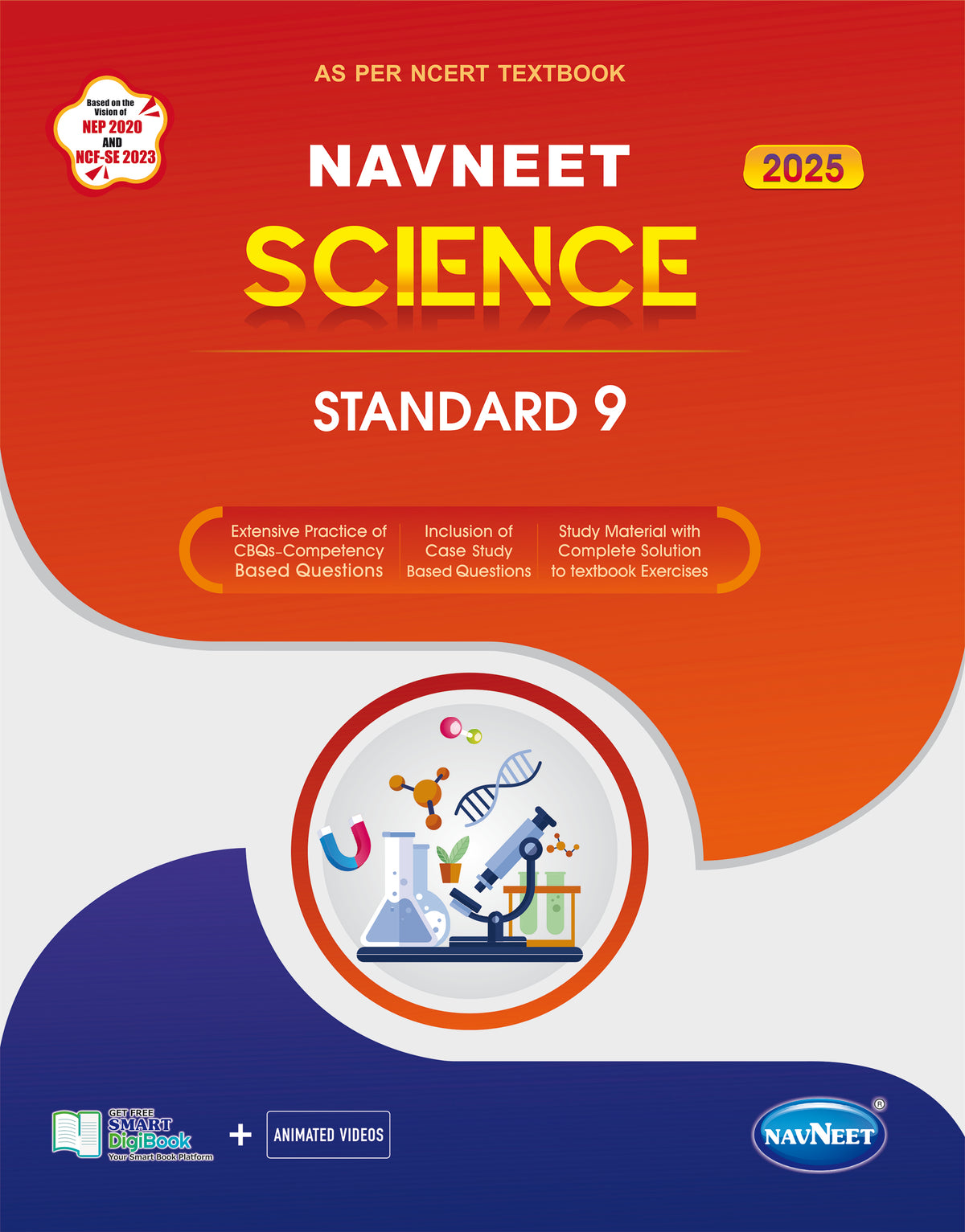 Navneet Science |  STD 9 | Physical Book + Digital Book Pack Of 1