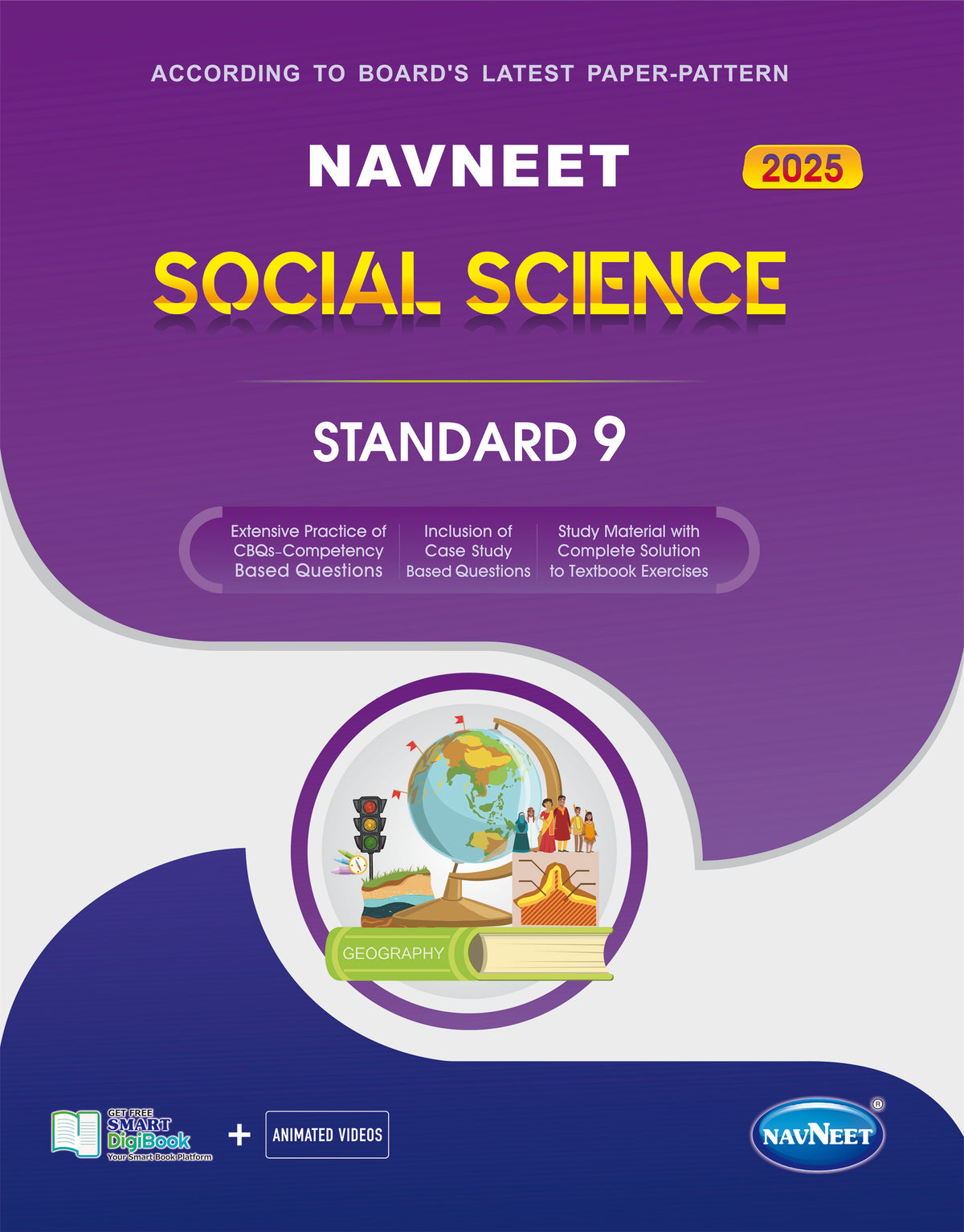 Navneet Social Science |  STD 9 | Physical Book + Digital Book Pack Of 1