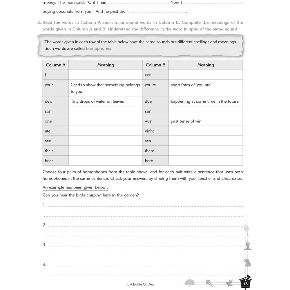 NCERT POORVI ENGLISH WORKBOOK  |  Class  VI  |