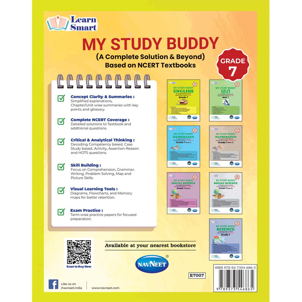 MY STUDY BUDDY - POORVI ENGLISH (NCERT) CLASS 7
