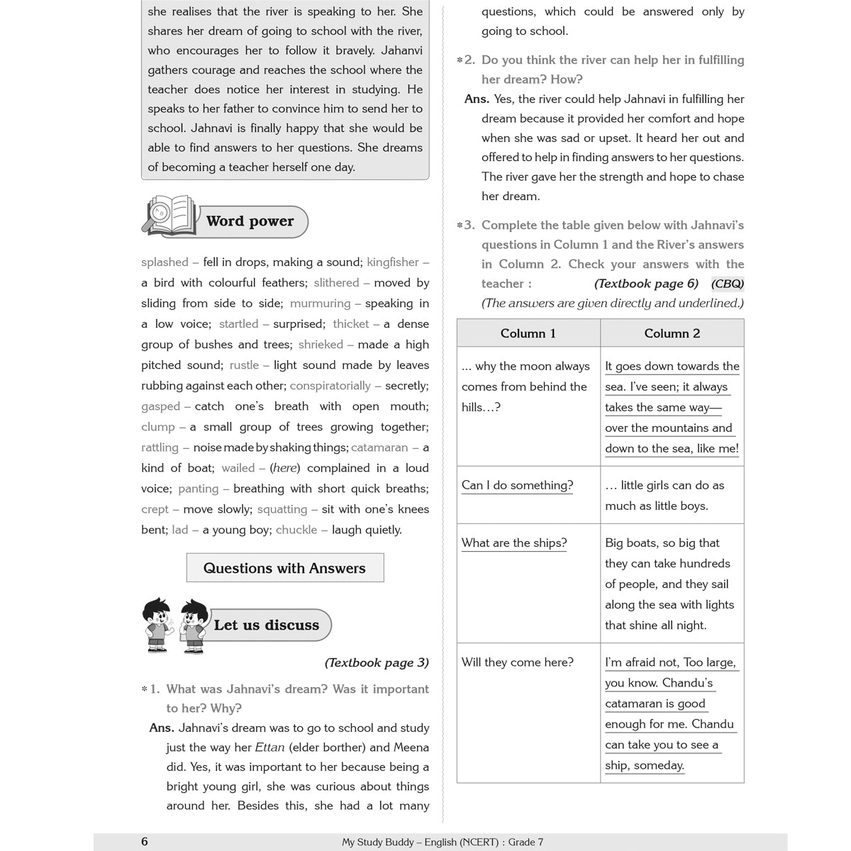 MY STUDY BUDDY - POORVI ENGLISH (NCERT) CLASS 7