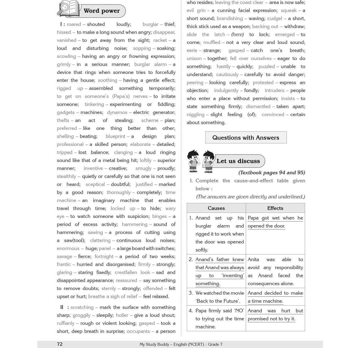 Learn Smart  |  My Study Buddy  |   POORVI ENGLISH (NCERT)  |  Grade 7