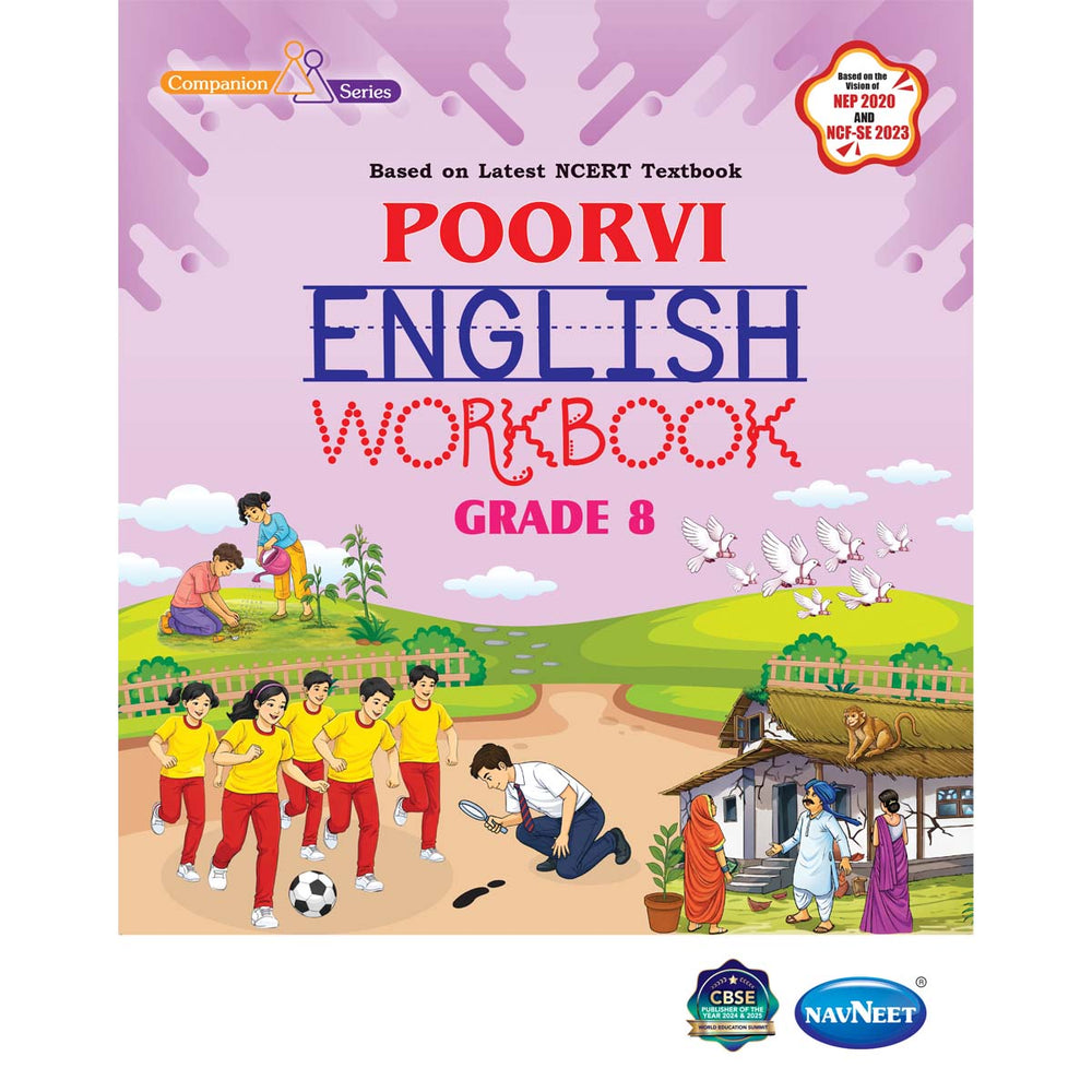 NCERT POORVI ENGLISH WORKBOOK  |  Class  VIII  |