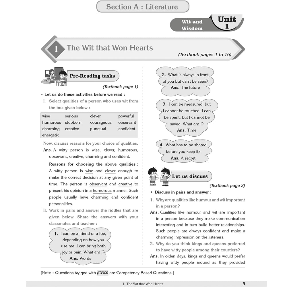 Learn Smart  |    My Study Buddy   |   POORVI ENGLISH (NCERT) CLASS 8  |  Grade 8