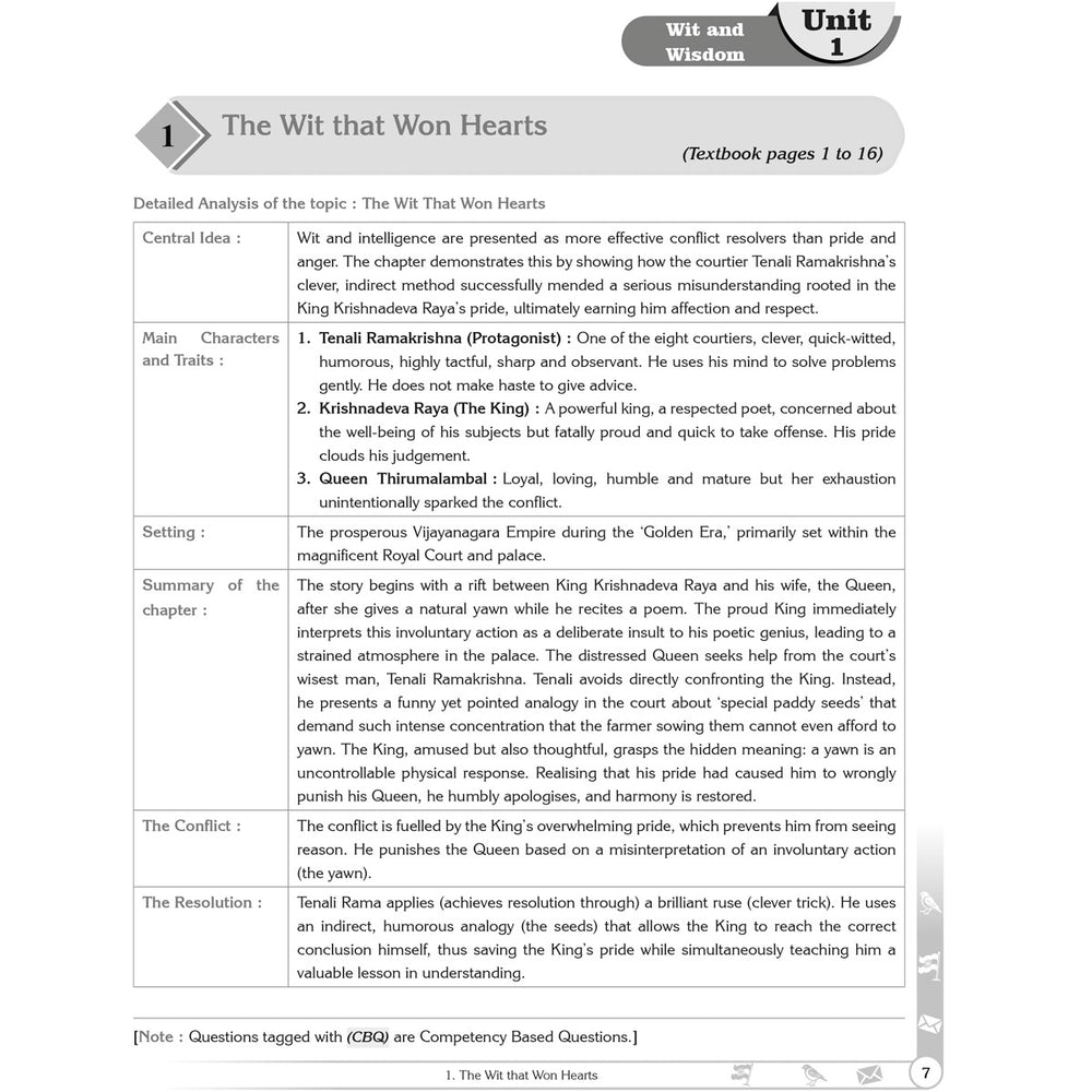 NCERT POORVI ENGLISH WORKBOOK  |  Class  VIII  |
