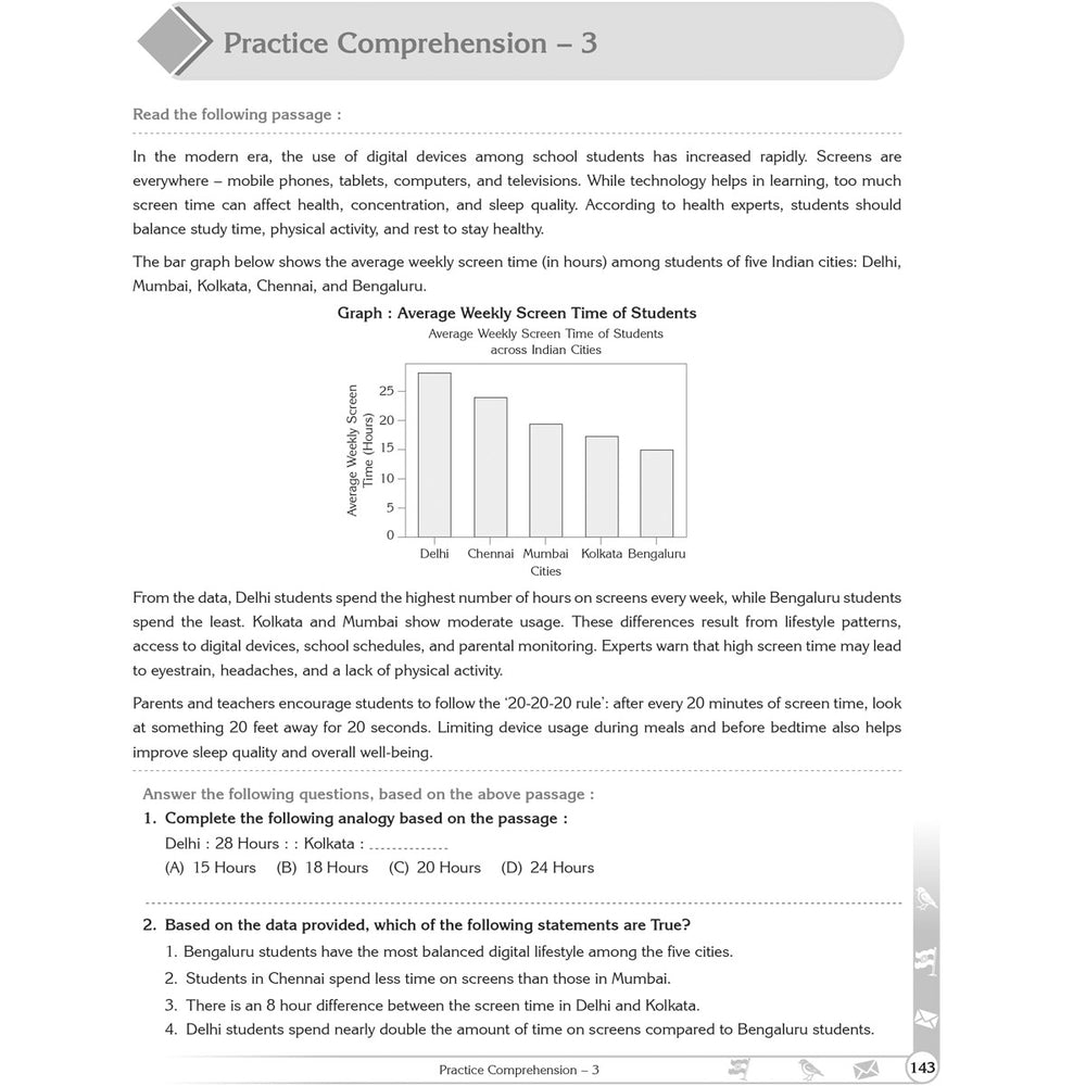 NCERT POORVI ENGLISH WORKBOOK  |  Class  VIII  |