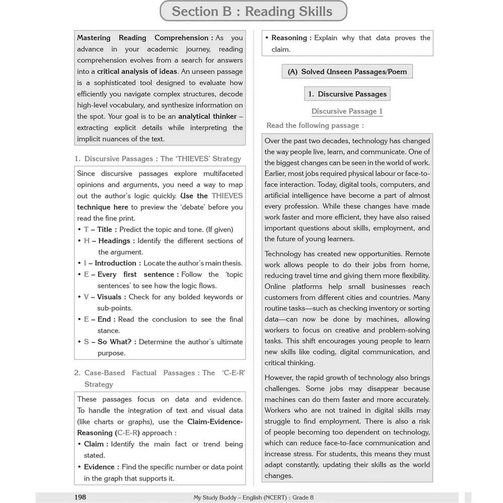Learn Smart  |    My Study Buddy   |   POORVI ENGLISH (NCERT) CLASS 8  |  Grade 8