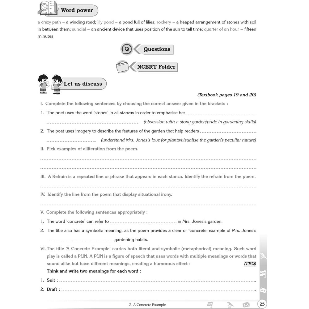 NCERT POORVI ENGLISH WORKBOOK  |  Class  VIII  |