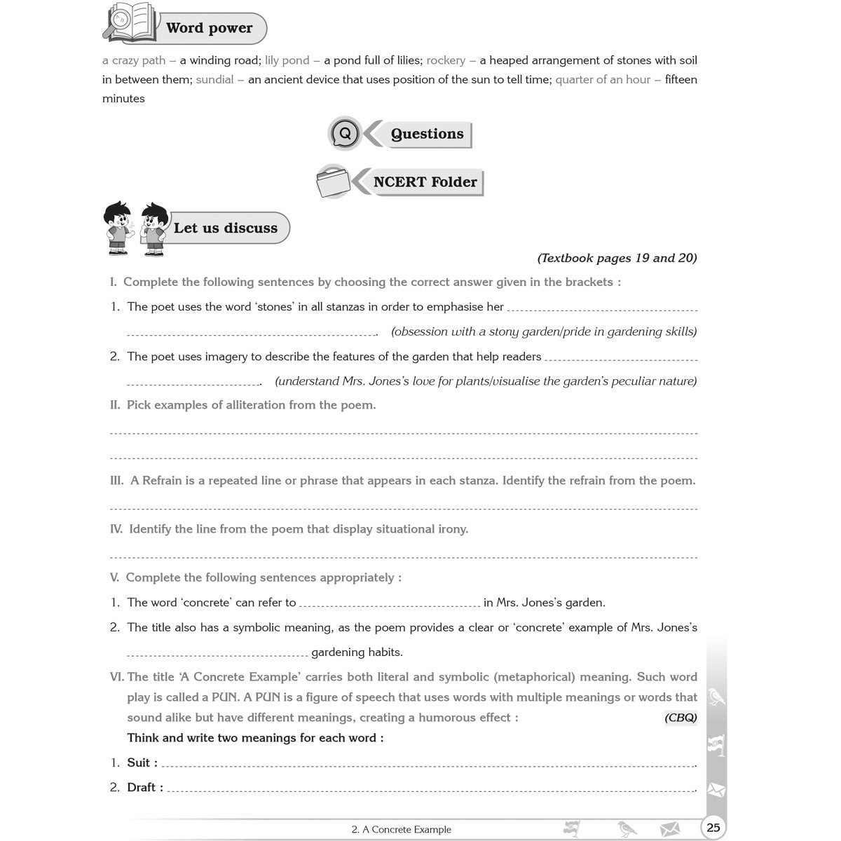 NCERT POORVI ENGLISH WORKBOOK  |  Class  VIII  |