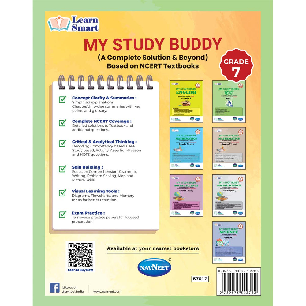 MY STUDY BUDDY - MALHAR HINDI (NCERT) CLASS 7