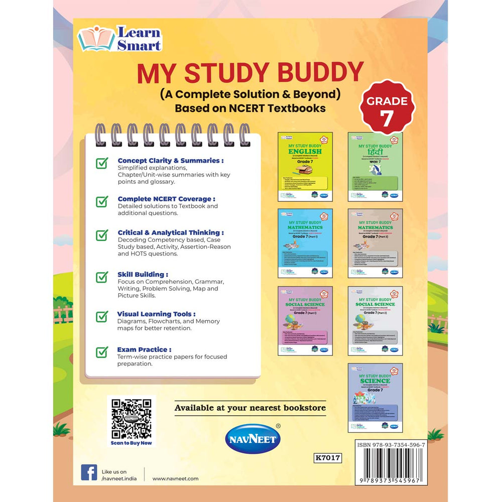 NCERT MALHAR HINDI WORKBOOK   |  Class  VII  |