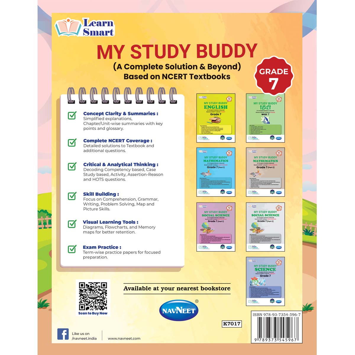 NCERT MALHAR HINDI WORKBOOK   |  Class  VII  |