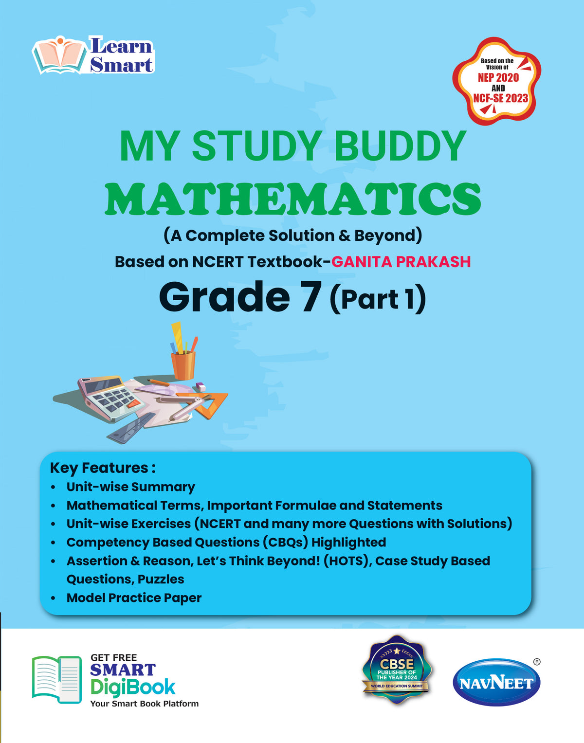 Learn Smart  |  My Study Buddy - Ganita Prakash  - PART 1 | Grade 7