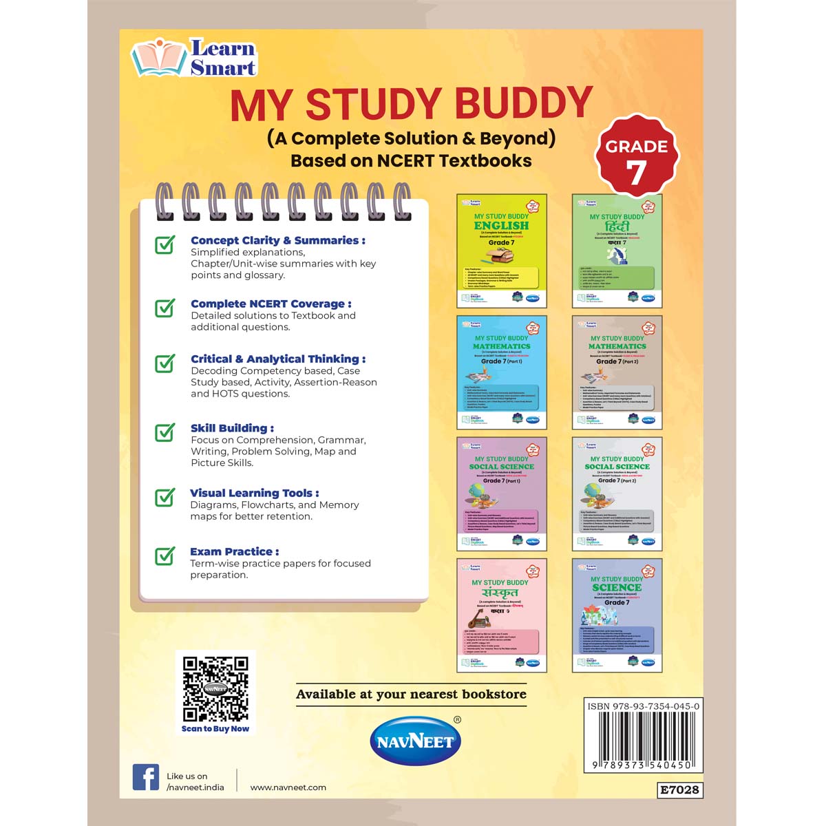 MY STUDY BUUDY - GANITA PRAKASH (NCERT)  |  Class  VII  |  PART - 2