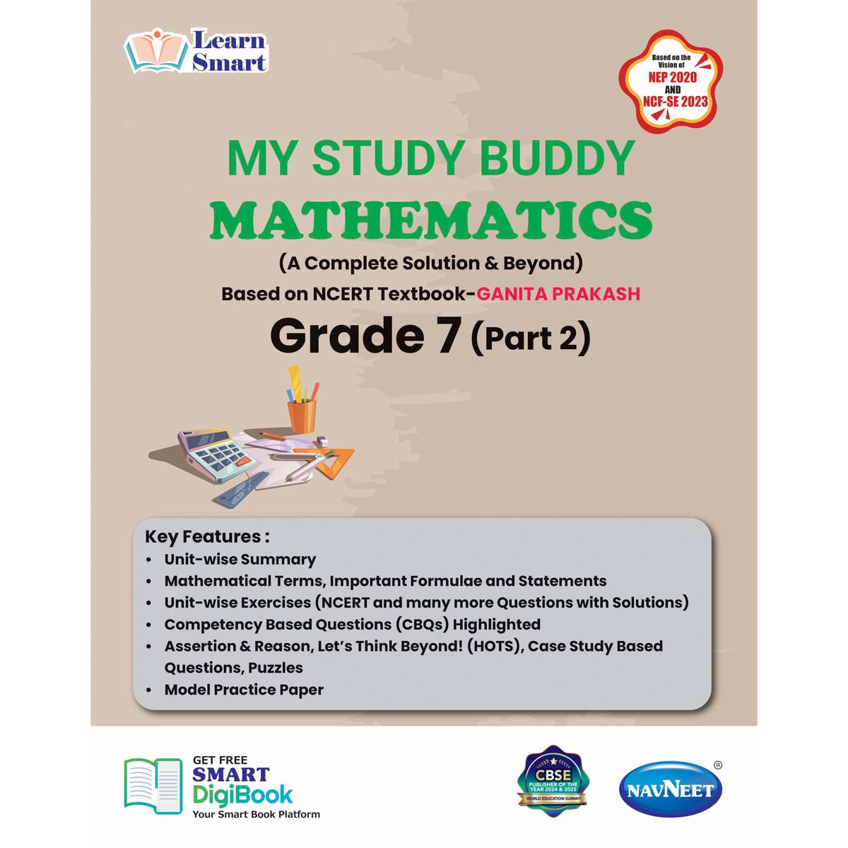 MY STUDY BUUDY - GANITA PRAKASH (NCERT)  |  Class  VII  |  PART - 2