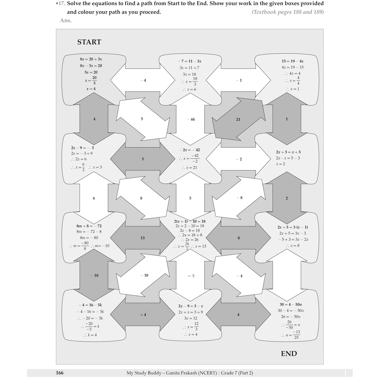 MY STUDY BUUDY - GANITA PRAKASH (NCERT)  |  Class  VII  |  PART - 2