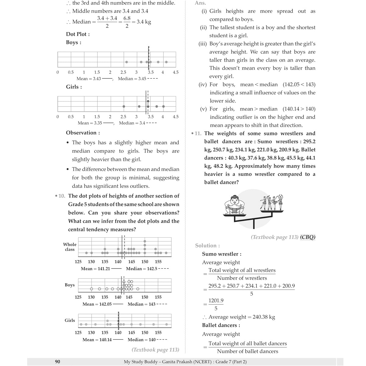 MY STUDY BUUDY - GANITA PRAKASH (NCERT)  |  Class  VII  |  PART - 2