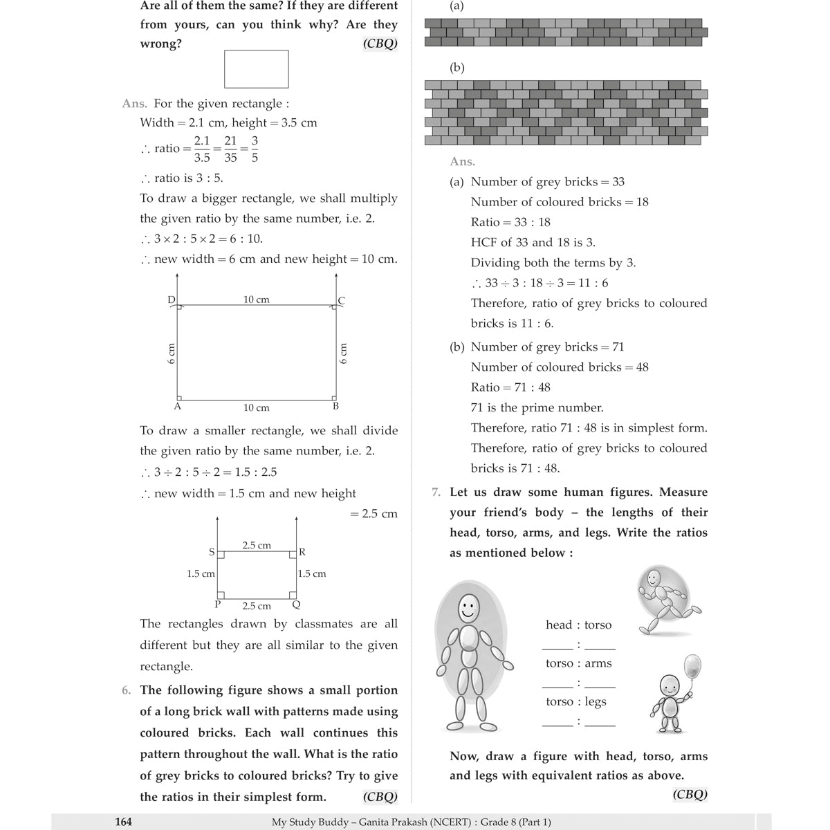 Learn Smart  |    My Study Buddy   |   GANITA PRAKASH (NCERT) CLASS 8 PART 1  |  Grade 8