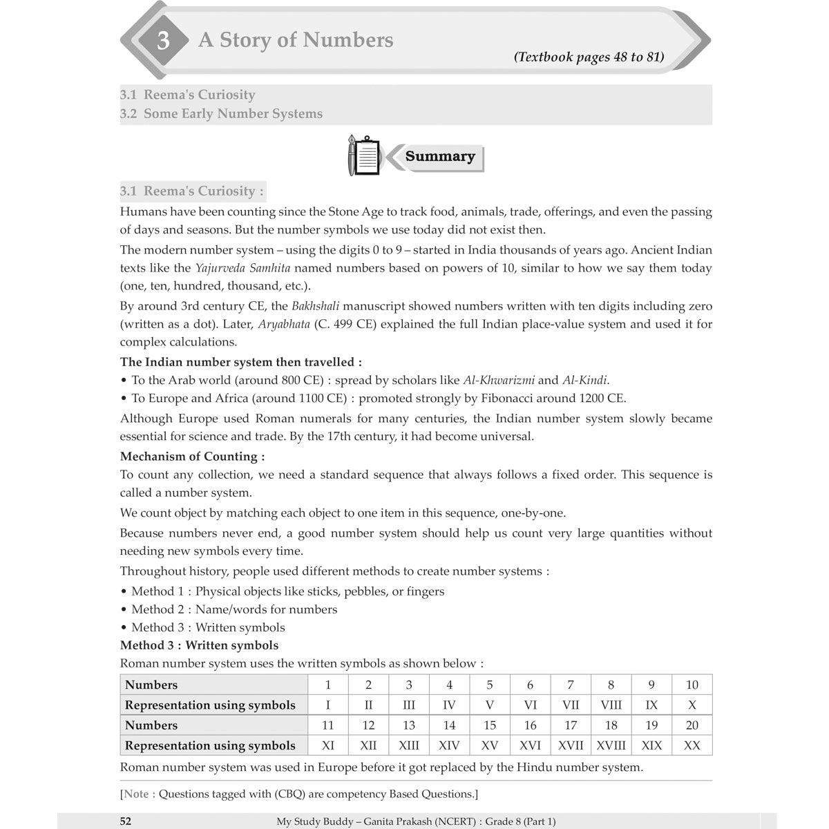 Learn Smart  |    My Study Buddy   |   GANITA PRAKASH (NCERT) CLASS 8 PART 1  |  Grade 8