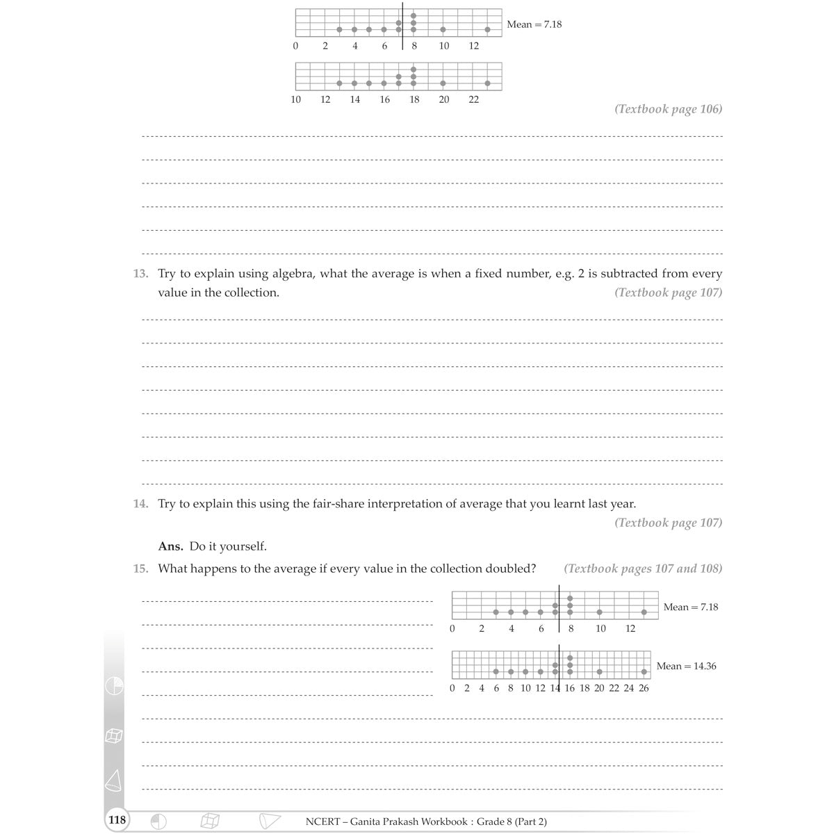 NCERT GANITA PRAKASH WORKBOOK  |  Class  VIII  |  PART - 2