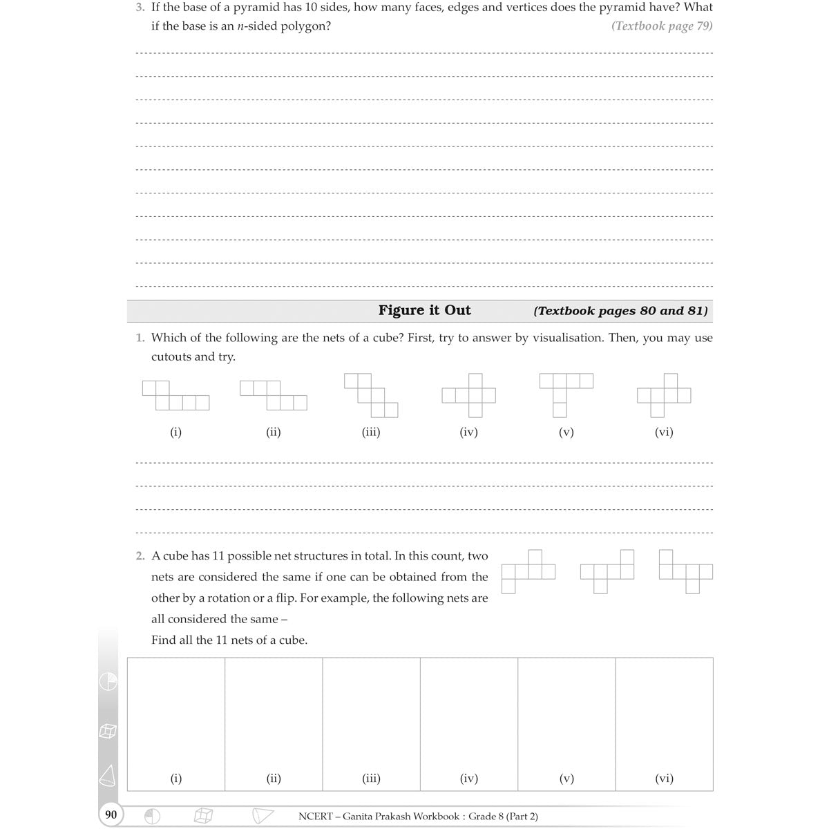 NCERT GANITA PRAKASH WORKBOOK  |  Class  VIII  |  PART - 2